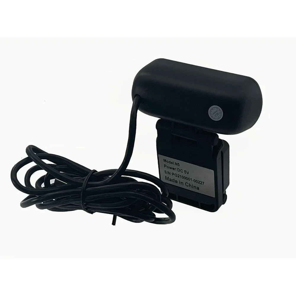 HD Webcam USB Plug and Play Camera with Built-in Microphone Black Unboxed